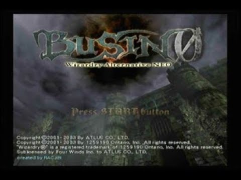【PS2】BUSIN 0 Wizardry Alternative NEO