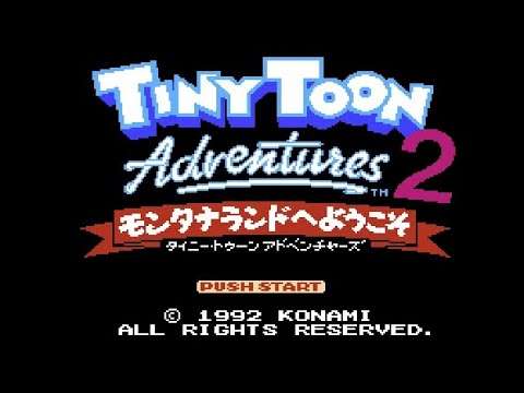 【FC】タイニー・トゥーン アドベンチャーズ2 モンタナランドへようこそ