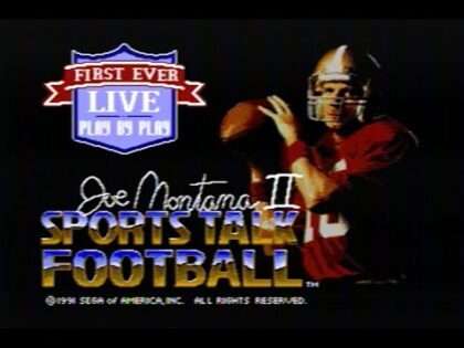 ジョー・モンタナ2 スポーツフットボール