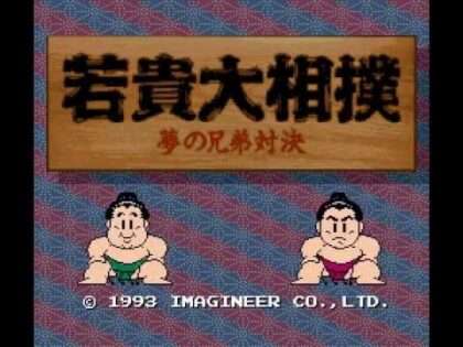 若貴大相撲 夢の兄弟対決