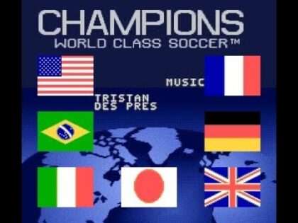 チャンピオンズワールドクラスサッカー