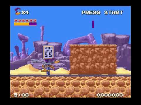 【SFC】LOONEY TUNES ロードランナーVSワイリーコヨーテ