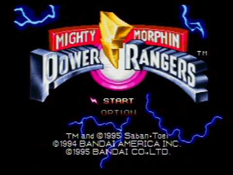 【SFC】MIGHTY MORPHIN POWER RANGERS