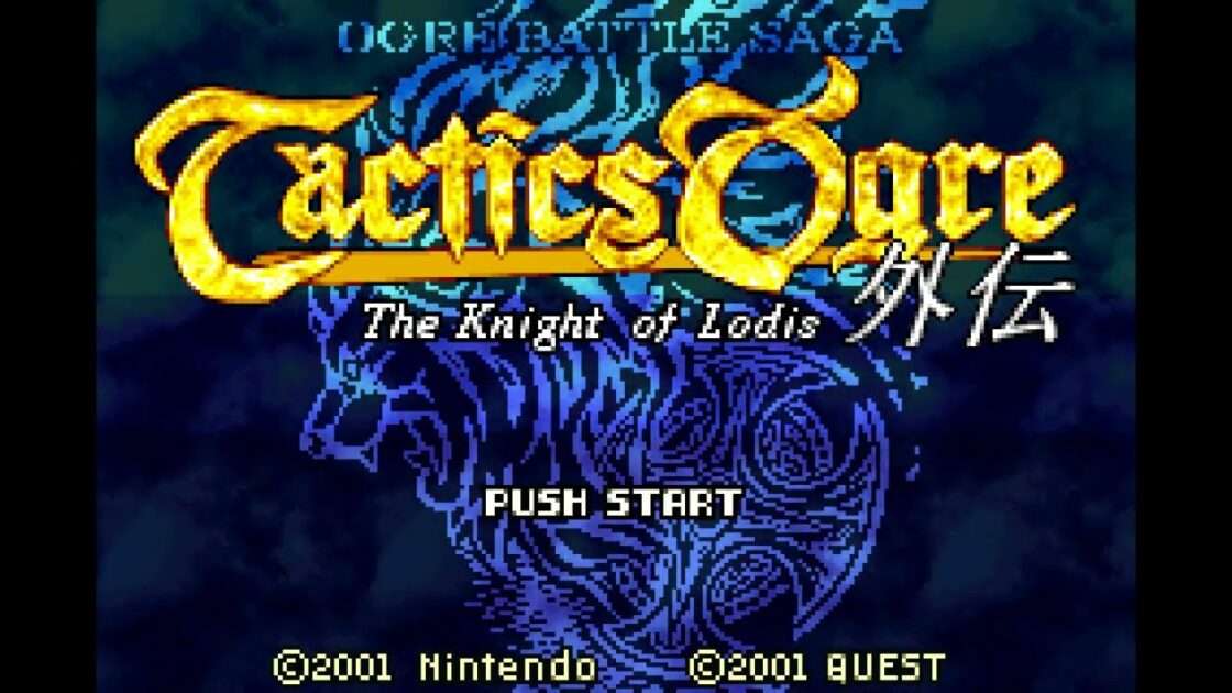 【GBA】タクティクスオウガ外伝 The Knight of Lodis