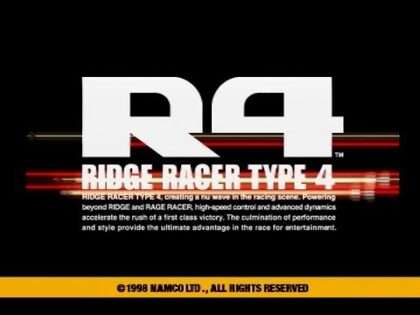 R4 -RIDGE RACER TYPE4-