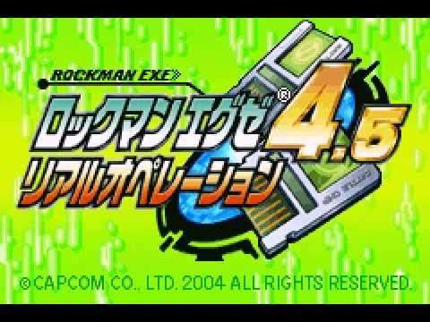 【GBA】ロックマンエグゼ4.5 リアルオペレーション