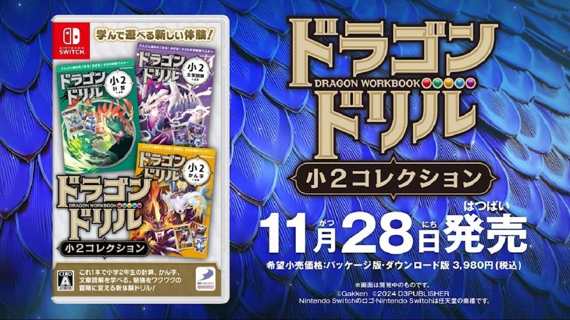 【Switch】ドラゴンドリル 小2コレクション