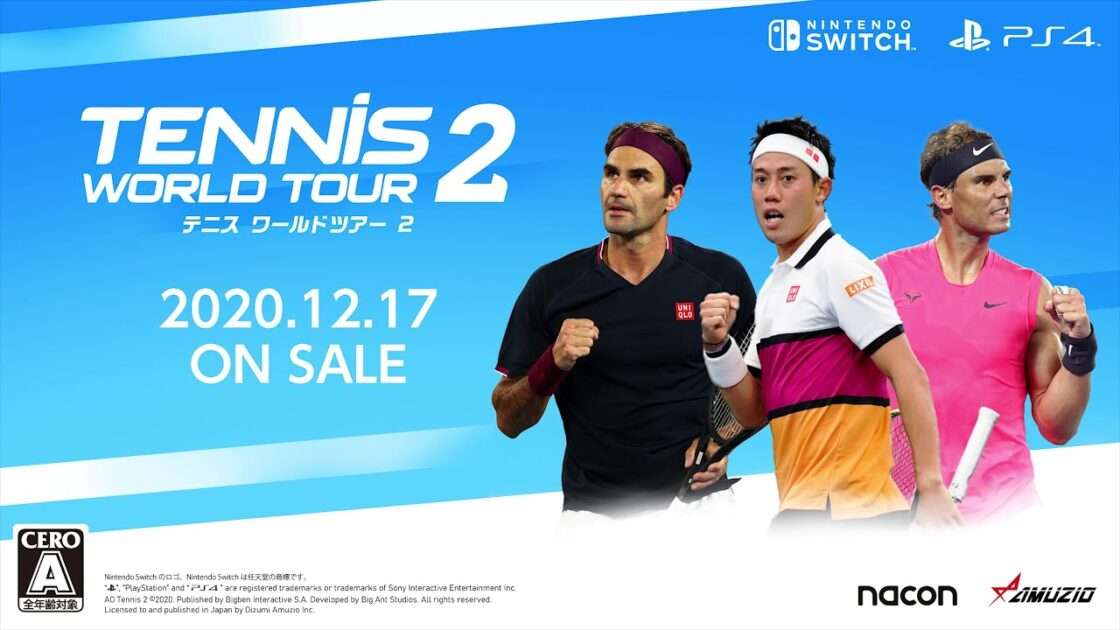 【NS/PS4】テニス ワールドツアー 2