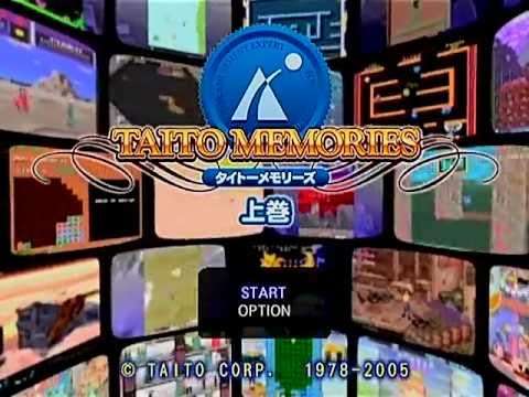 【PS2】タイトーメモリーズ 上巻・下巻