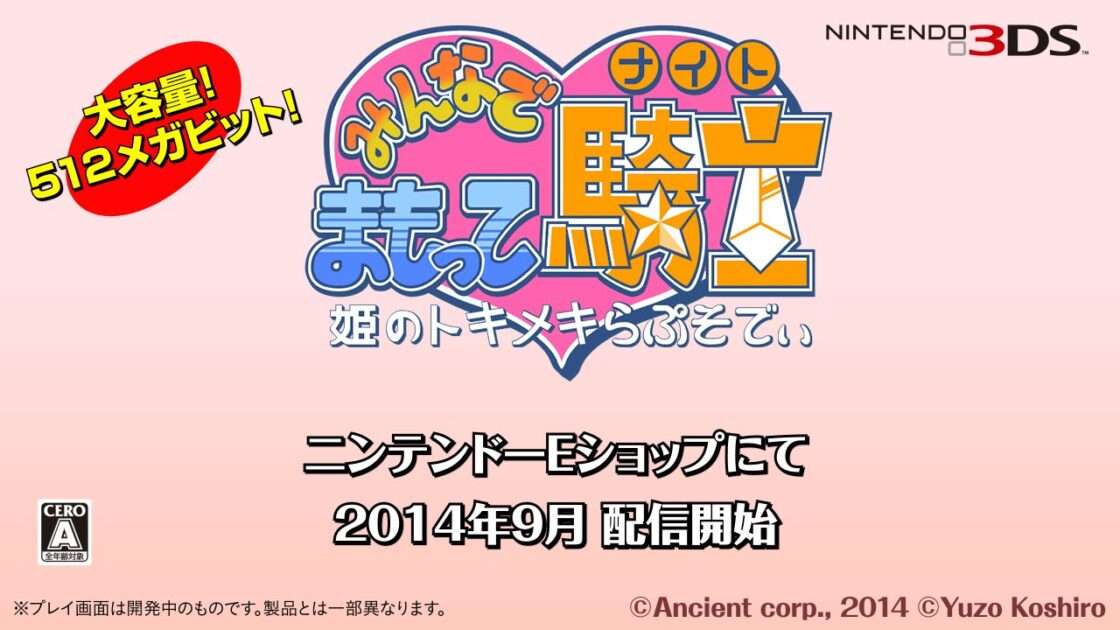 【3DS】みんなで まもって騎士 姫のトキメキらぷそでぃ