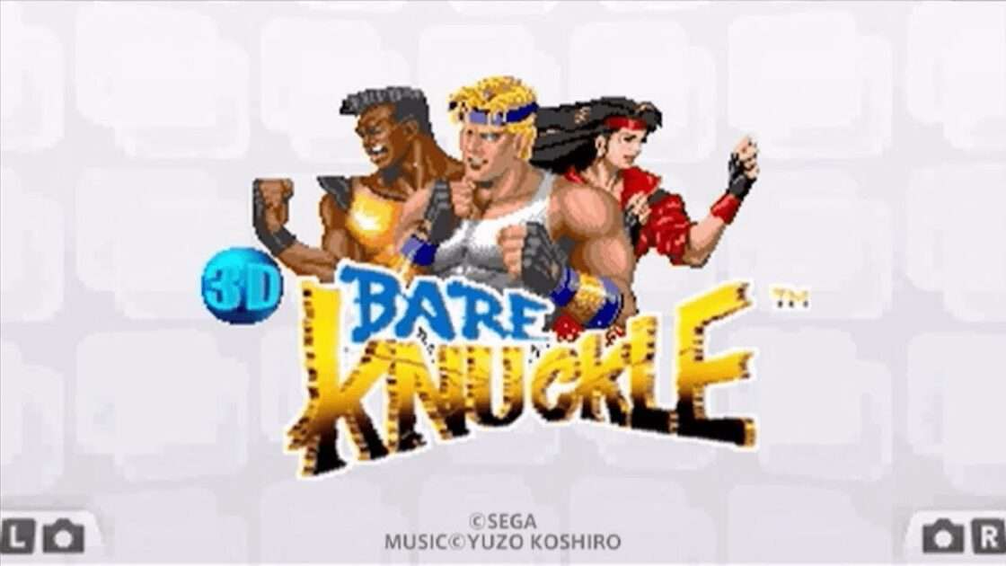 【3DS】3D ベア・ナックル 怒りの鉄拳