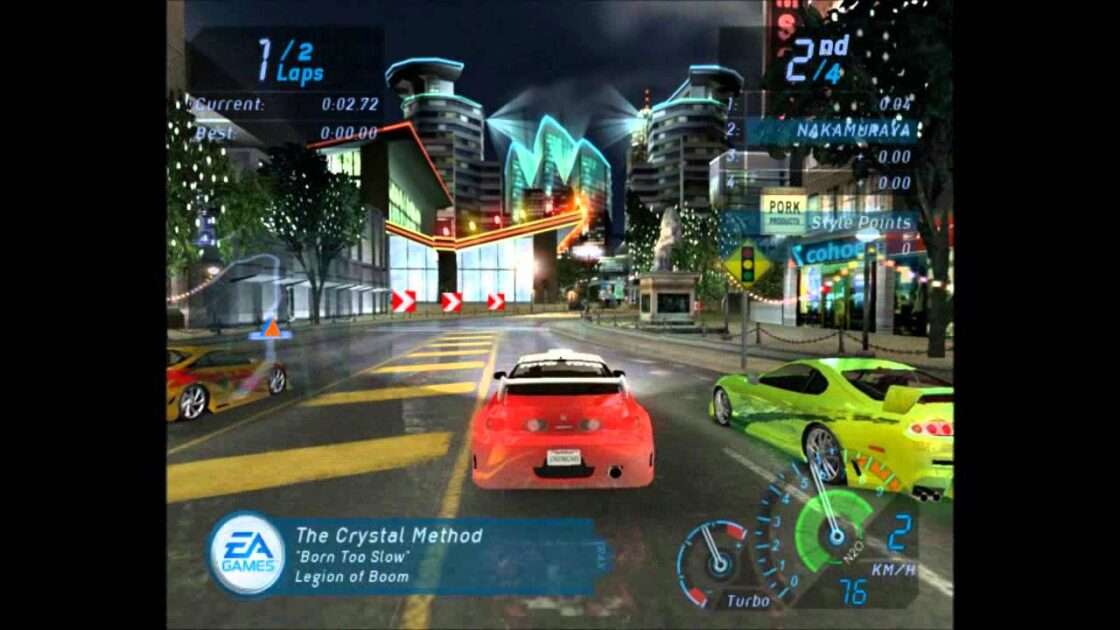 【GC/PS2/XB】ニード・フォー・スピード アンダーグラウンド