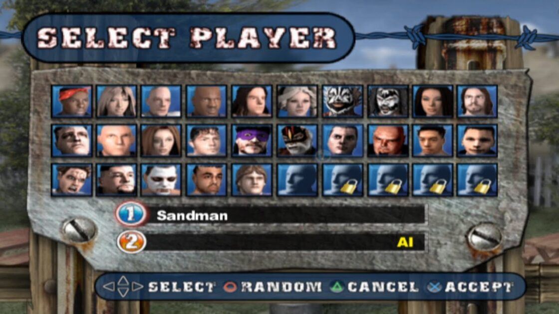 【PS2】バックヤードレスリング2