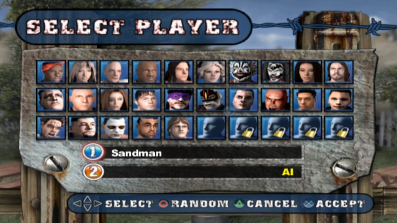 【PS2】バックヤードレスリング2