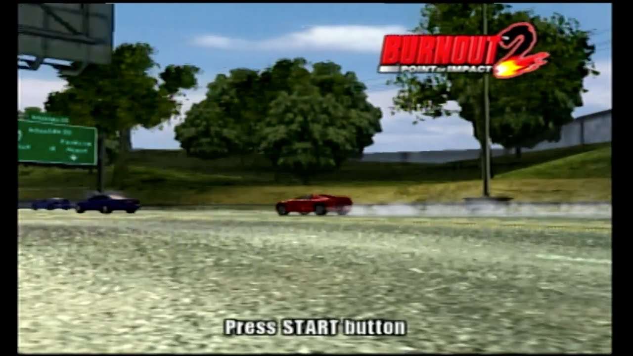 【PS2】バーンアウト2 ポイント オブ インパクト