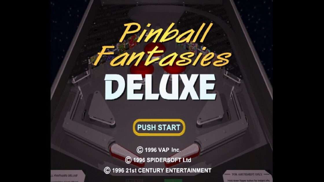【PS】ピンボールファンタジーズDX