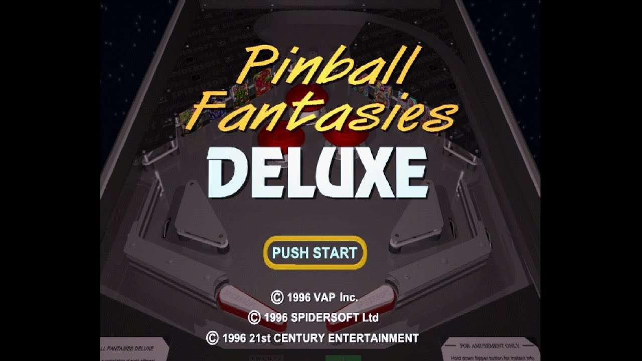 【PS】ピンボールファンタジーズDX