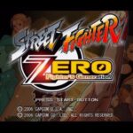 【PS2】ストリートファイターZERO ファイターズ ジェネレーション