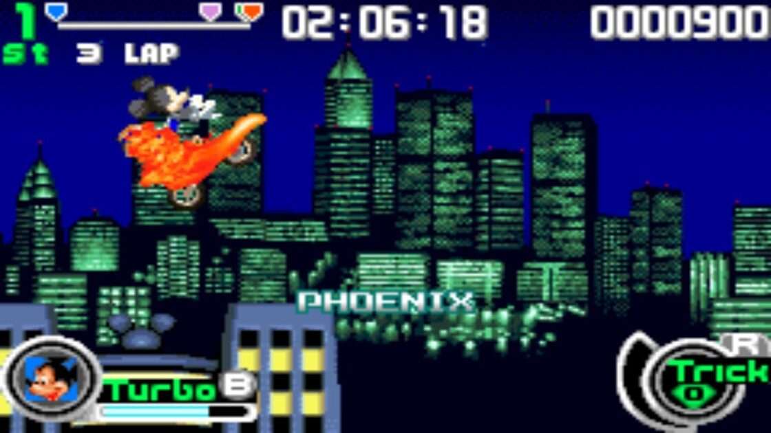 【GBA】ディズニースポーツ:モトクロス