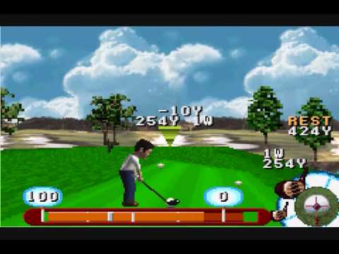 【GBA】JGTO公認 GOLFMASTER JAPAN GOLF TOUR GAME