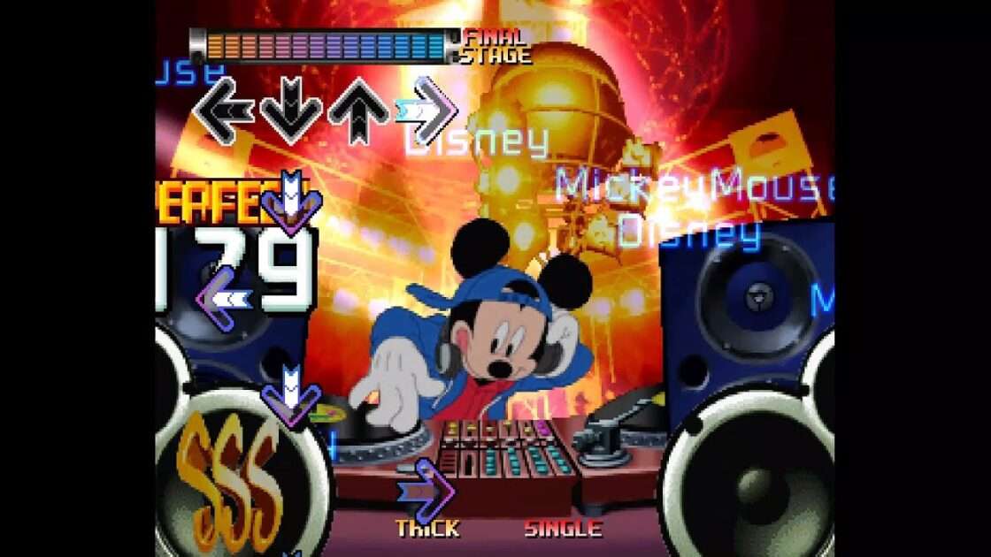 【PS】Dance Dance Revolution Disney’s Rave