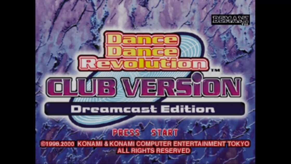 【DC】Dance Dance Revolution CLUB VERSION Dreamcast Edition