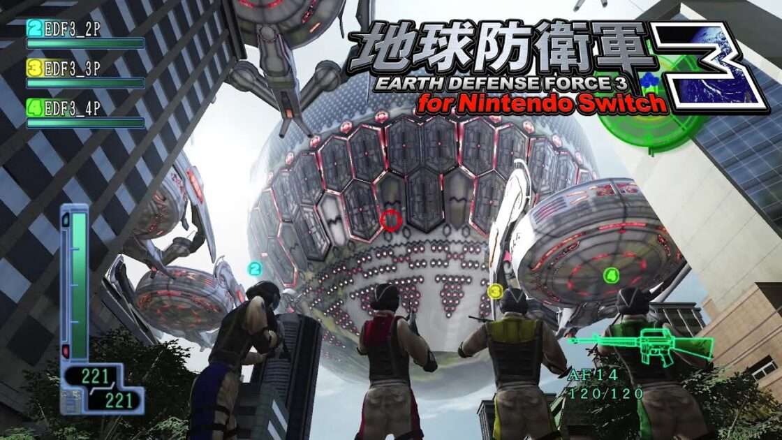 【X360/PSV/NS】地球防衛軍3