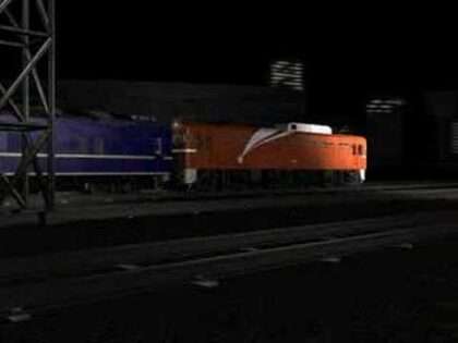 19時03分 上野発夜光列車