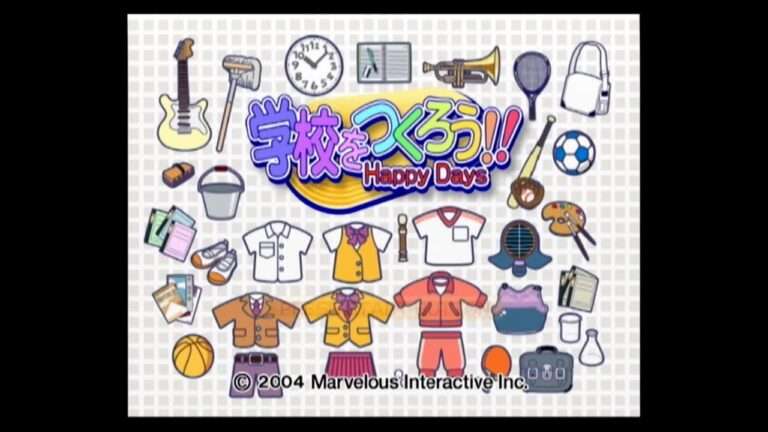 【PS2】学校をつくろう!! Happy Days