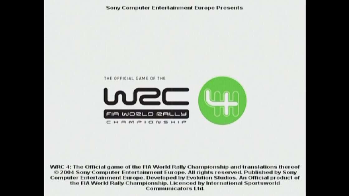 【PS2】WRC 4 FIA ワールドラリーチャンピオンシップ