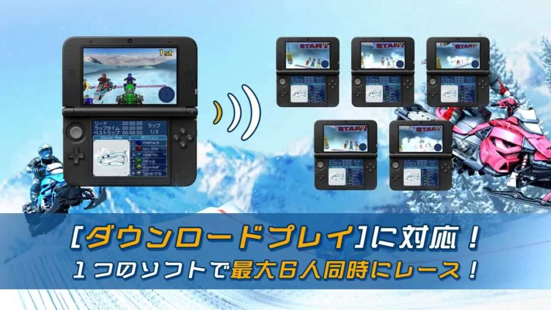 【3DS】スノーモーターレーシング3D